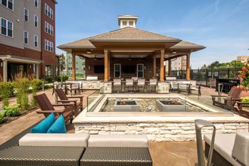 Gather at the dedicated indoor/outdoor clubhouse and kitchen space